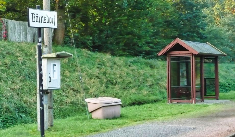 Lößnitzgrundbahn Haltepunkt Bärnsdorf