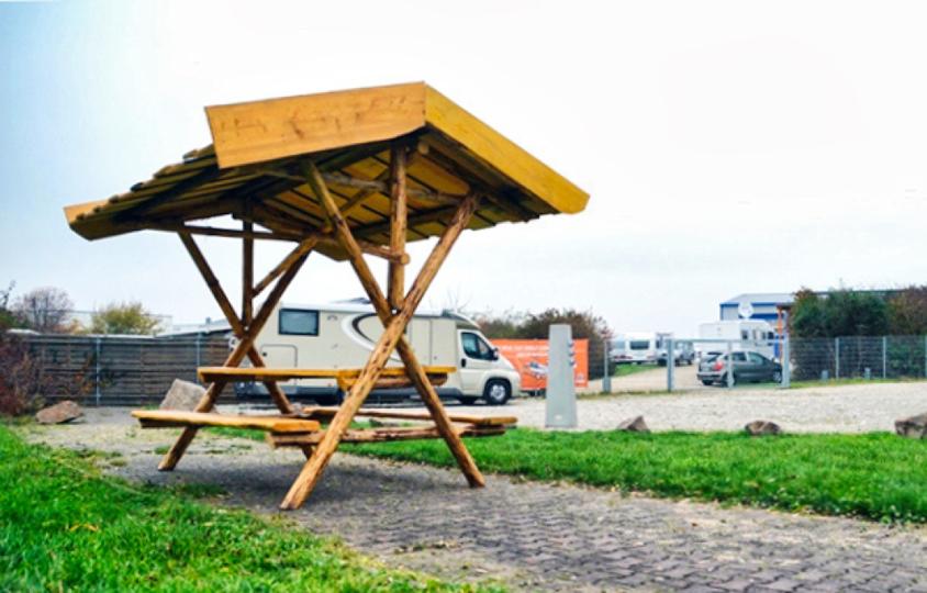 Caravanstellplatz bei Caravan Meinert Moritzburg