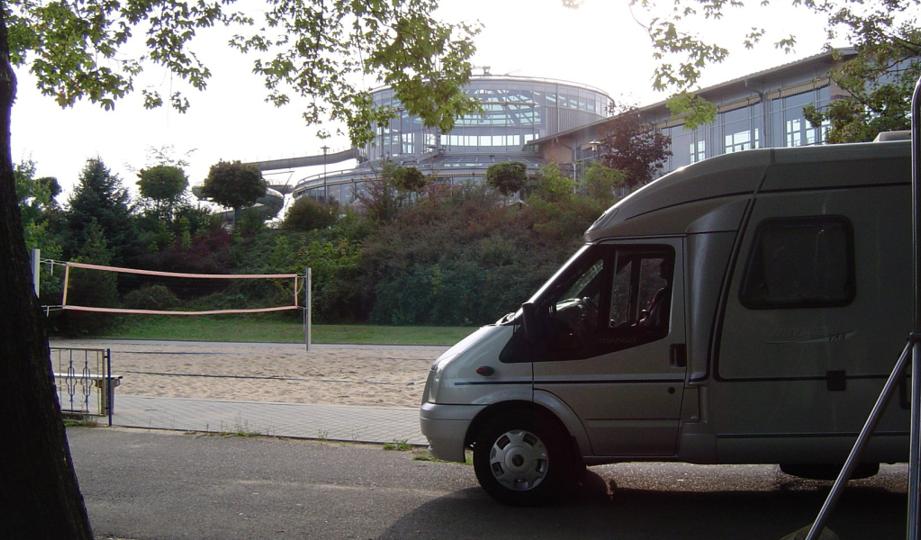 Caravanstellplatz am Freizeitbad Wellenspiel Meißen