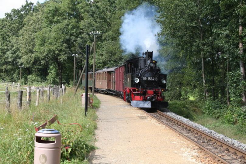 Lößnitzgrundbahn Haltepunkt Cunnertswalde