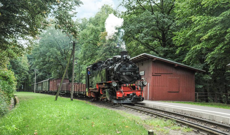 Lößnitzgrundbahn Haltepunkt Lößnitzgrund