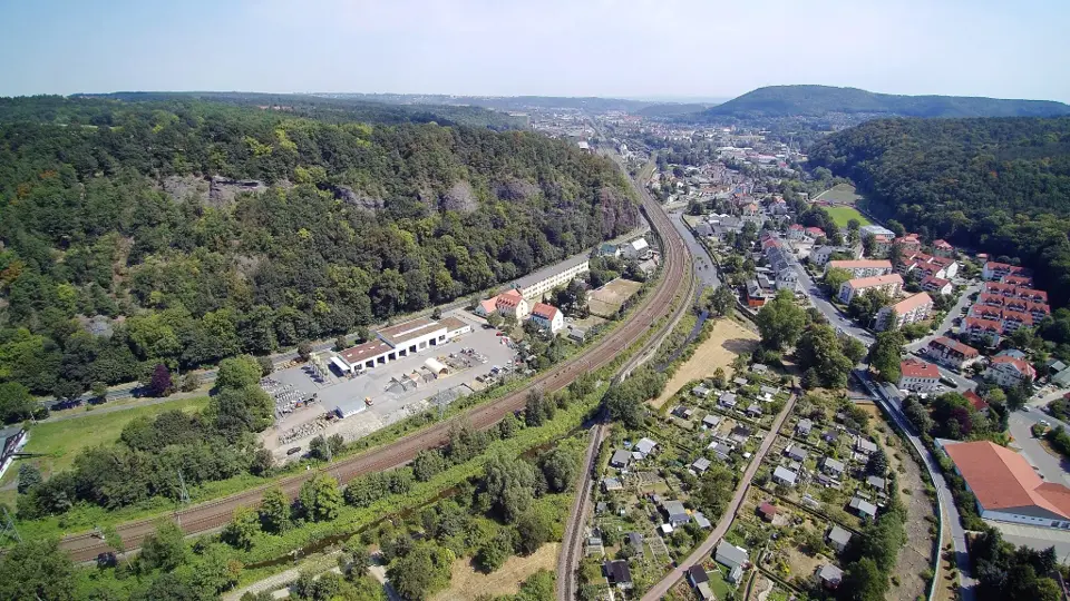 Circular hike between Tharandt and Freital-Hainsberg
