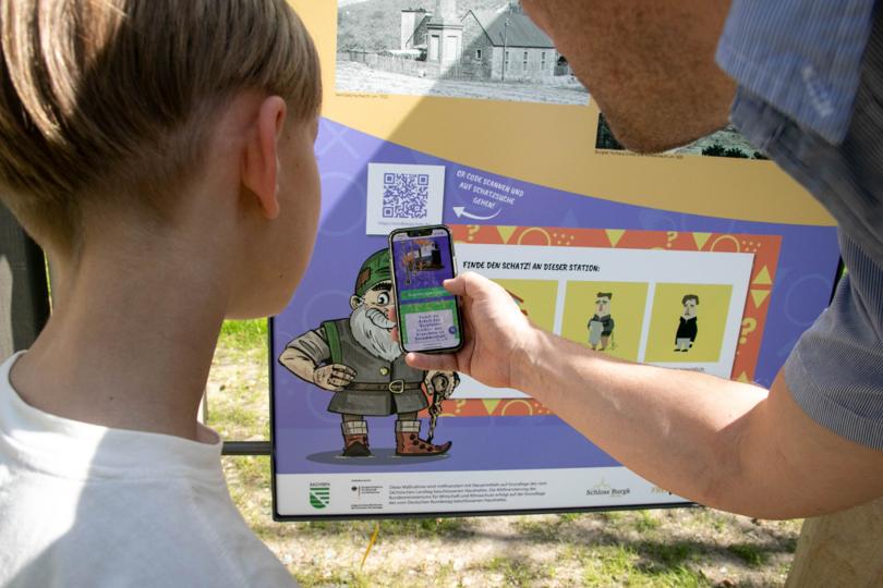 Digitální uhelná dobrodružná stezka "Willibaldův windberský poklad"