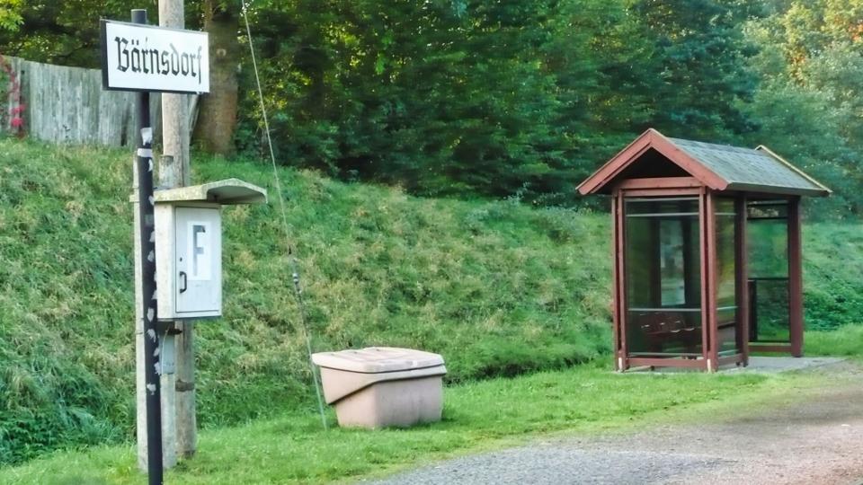 Lößnitzgrundbahn Haltepunkt Bärnsdorf