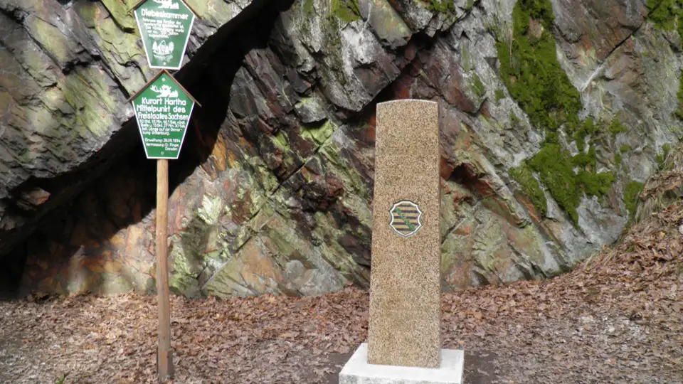 13. Route: Wo Räuber einst hausten - Unterwegs zum Mittelpunkt Sachsens
