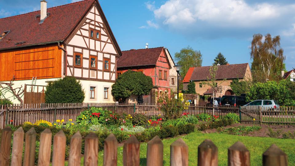 Wine trail in Zitzschewig