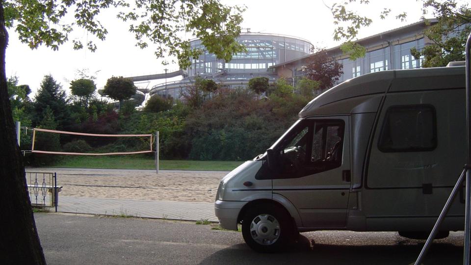 Caravanstellplatz am Freizeitbad Wellenspiel Meißen