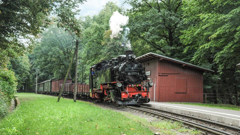 Lößnitzgrundbahn Haltepunkt Lößnitzgrund
