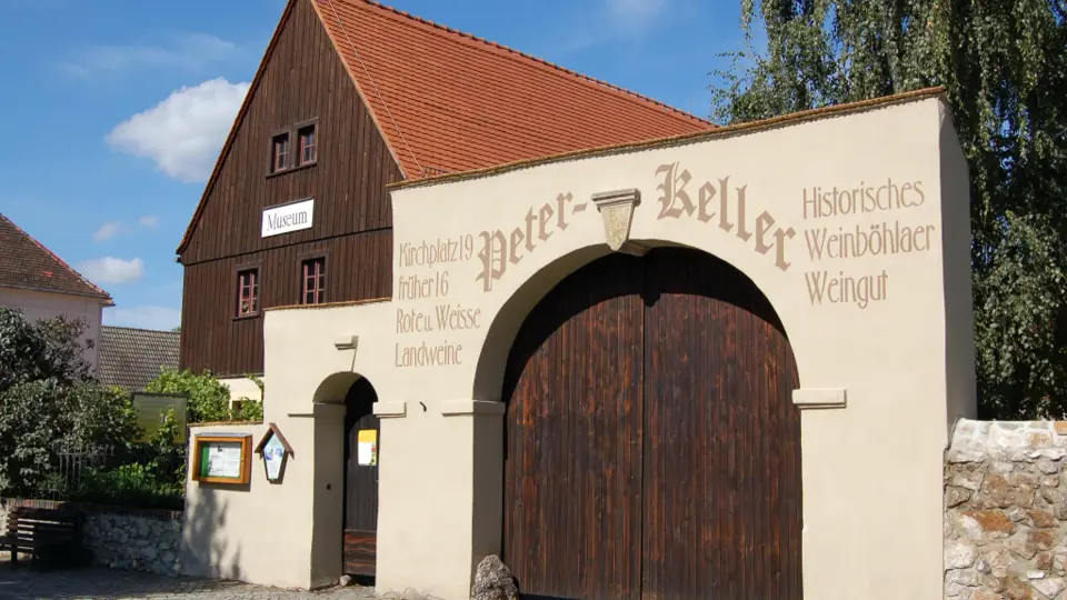 Historické vinařství Weinböhla "Peterkeller"