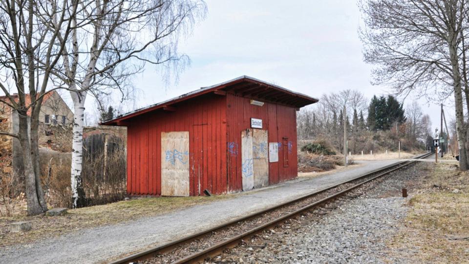 Lößnitzgrundbahn Haltepunkt Berbisdorf