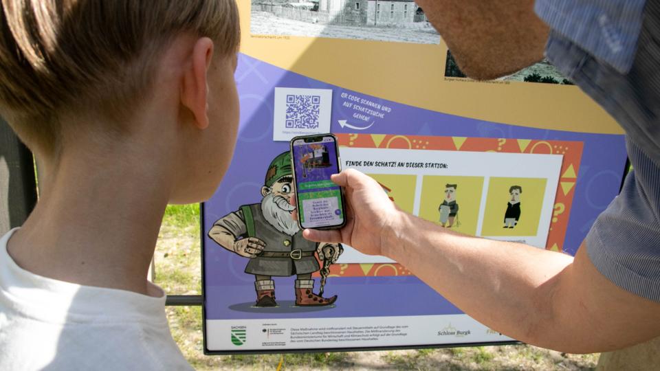 Digitální uhelná dobrodružná stezka "Willibaldův windberský poklad"