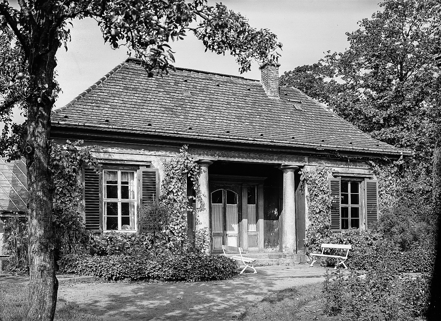 Pavillon der Cosel-Villa in Dresden, 1937
