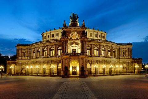 Semperoper Abendaufnahme