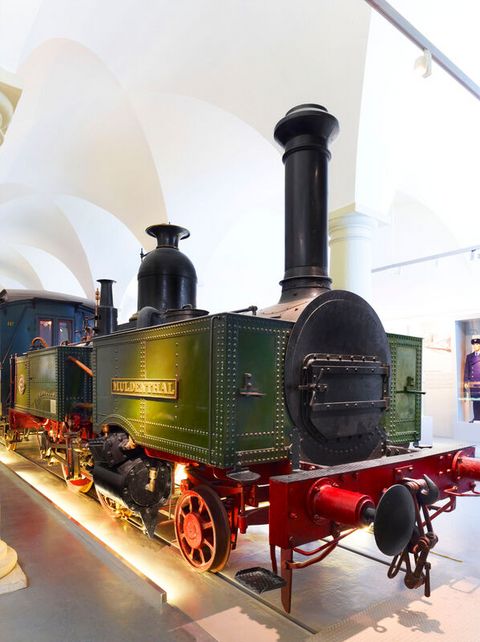 Verkehrsmuseum Dresden: Dampflokmotive 'Muldenthal'