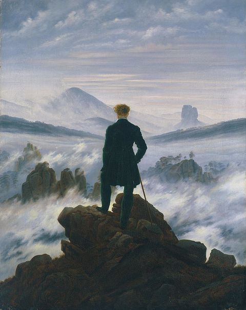 Caspar David Friedrich: Der Wanderer über dem Nebelmeer